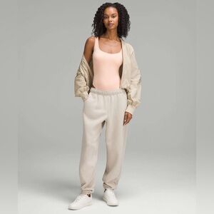 NWT Lululemon Wundermost Squareneck Bodysuit In Peach Bellini